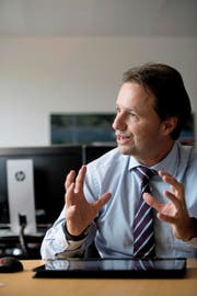 Der neue Geschäftsführer der Zentralbahn, Michael Schürch. (Bild Corinne Glanzmann)