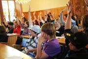 Luzern spricht sich für Jugendparlament aus. Das Bild stammt aus dem Landratssaal in Altdorf. (Bild: Urs Hanhart / Neue UZ)