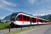 Ein Zug der Zentralbahn bei Stans. (Bild: Archiv Corinne Glanzmann)
