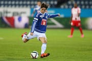 Turku, Finnland: Hekuran Kryeziu. (Bild: Philipp Schmidli / Neue LZ)