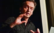 Patrick Zbinden referiert über Qualität und Geschmack. (Bild: Mattias Nutt/PD (Stans, 28. März 2017))