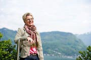Monika Wicki ist Präsidentin des Vereins Ski Alpin Hergiswil. (Bild Corinne Glanzmann)