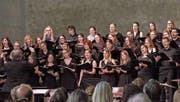 Der Chor der Universität Luzern fand grossen Anklang. (Bild: PD)