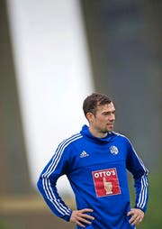 Aufregend und gut: Mit diesen Worten beschreibt Sebastian Schachten, der mit einem Zweijahresvertrag ausgestattete FCL-Neuzugang, was er bislang beim FC Luzern erlebt hat. (Bild: Nadia Schärli)