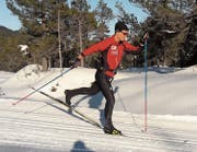 Ist gut gerüstet für die Langlaufsaison: der 22-jährige Andrin Näpflin aus Beckenried. (Bild: Avelino Näpflin (Langis-Glaubenberg (6. Dezember 2017))