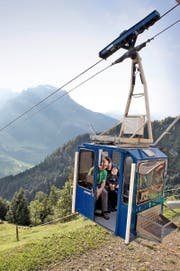 Die Oberalp-Seilbahn gehört zur Bähnli-Safari. (Bild Nadia Schärli)