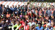 Infantino in Eritrea. (Bild: PD)