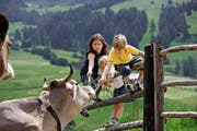 Für Kinder sind sie ein Erlebnis: Ferien auf dem Bauernhof. Die Einnahmen, die Bauern mit solchen Dienstleistungen generieren, können sehr wohl einschenken. (Bild: pd)