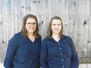 Haben auf der Frutt einiges vor: Sandra (links) und Jsabel Kretz. (Bild: PD)