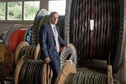 Remo Infanger nimmt am 1. Februar 2018 seine Arbeit als EWN-Direktor auf. (Bild: Corinne Glanzmann (Oberdorf, 12. Juli 2017))