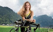 Fiona Steffen ist im Skiort Engelberg zu Hause, trainiert hier nach den Plänen ihres Trainers. (Bild: Corinne Glanzmann (16. Juni 2017))