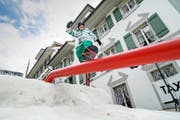 Solche und viele andere Tricks können beim 10. «Winkelride» bestaunt werden.Bild: Roger Grütter (Stans, 15. November 2014)
