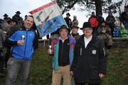 Die Bechergewinner der Sektion Luzern: Marco Wicki (links) und Fredy Birrer (Bild: Urs Hanhart)