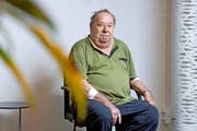 Roland Christen im Spital Stans, wo er sich von einem Zusammenbruch erholt. (Bild Dominik Wunderli)