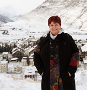 Gemeindepräsidentin Yvonne Baumann rechnet im kommenden Jahr mit mehr Steuereinnahmen. (Bild: Urs Hanhart (Andermatt, 4. Januar 2017))