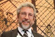 Can Dündar, Chefredakteur der Zeitung «Cumhuriyet», ist einer von zwei türkischen Journalisten, welche den Hermann-Kesten-Preis erhalten. (Bild: Keystone / Bodo Marks)