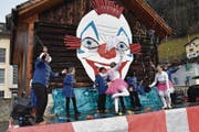 Die Show des Matrosenchörlis im Rudenzpark in Flüelen. (Bild: EG (Flüelen, 11. 2. 2018))
