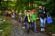 So würde das auch in Sarnen aussehen: im Bild der Kindergarten Stans im Buoholzwald in Dallenwil. (Archivbild Corinne Glanzmann)