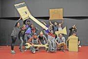 Die Betriebsgruppe des Jugendkulturhauses Senkel in Stans. (Bild: pd)