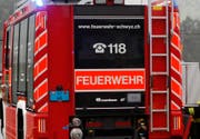 Zur Räumung der Ibergereggstrasse rückte die Schwyzer Feuerwehr aus. (Symbolbild)
