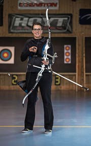 Francesca Attanasio im Trainingsraum in Kriens. (Bild: Roger Grütter (15. September 2017))