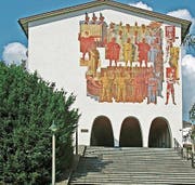 Das «Fundamentum» am Bundesbriefmuseum in Schwyz. (Bild: PD)