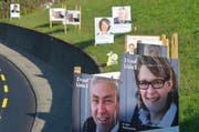 Politberater Roman Jäggi hat im Auftrag unserer Zeitung Wahlplakate unter die Lupe genommen. (Symbolbild) (Bild: Archiv Bert Schnüriger)
