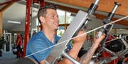 FCL-Verteidiger Lucas Alves im Trainingscamp in Deutschland beim Krafttraining. (Bild: Martin Meienberger/Freshfocus (Oberstaufen, 3. Juli 2017))