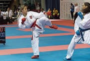 Zeigte an der SM eine starke Leistung: Fabienne Kaufmann (links). (Bild: PD (Liestal, 19. November 2017))