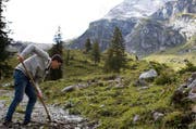 Arbeiten auf der Alp. (Bild: PD)