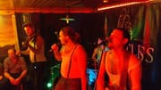 Irish Sound mit den Jungs von Restless Feet in Muotathal. (Bild: Geri Holdener, Bote der Urschweiz)
