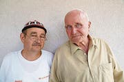 Bernhard Leifeling und Paul Schwarze Deutschland. (Bild: Romano Cuonz (Flüeli, 16. Juni 2017))