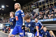 Der neue FCL-Spielmacher Markus Neumayr wird heute gegen Vaduz ohne blonde Mähne antreten. (Bild: Freshfocus/Martin Meienberger)
