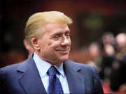 Ein Mischwesen genannt "Trumpusconi": Dieses Bild kursiert derzeit auf Twitter. (Bild: Keystone)