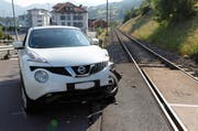 Der Wagen war bergwärts unterwegs. (Bild: Geri Holdener)