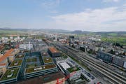 Blick vom Park Tower in Richtung Baar. (Archivbild Stefan Kaiser)