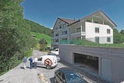 Das umgebaute Länderhuis wird morgen eingeweiht. (Bild: Christian Perret (Emmetten, 16. August 2017))