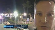 Der Journalist Richard Gutjahr war Augenzeuge des Anschlags von Nizza. (Bild: Screenshot ARD)