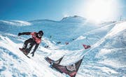 Snowboarden bei besten Bedingungen. (Bild: PD)