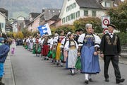 Impressionen von der Buochser Älplerchilbi: Umzug durchs Dorf. (Bild: André A. Niederberger)
