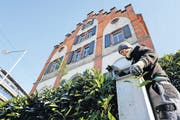Das Haus Felber an der Gotthardstrasse orientiert sich an der nordischen Backsteingotik. (Bild: Stefan Kaiser / Neue ZZ)