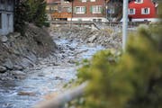 Die Wasserkraftnutzung am Alpbach ist seit 2012 ein Dauerthema. Im Bild der Alpbach in Erstfeld (Bild: Urs Hanhart)