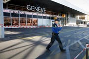 In Genf gab es eine Terrorwarnung. Im Bild: Der Flughafen von Genf. (Bild: Keystone/ Salvatore di Nolfi)
