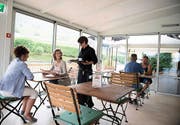 Der total sanierte Wintergarten im «Burestadl». (Bild Corinne Glanzmann)