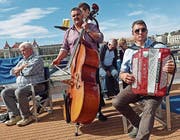 Stubete mit Elmar Wohlgensinger und Ruedi Roth. (Bild: PD)