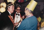 Georges Burch 1991 als Zunftmeister. (Bild: Archvil Lälli-Zunft)