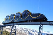 Die neue Standseilbahn auf den Stoos begeistert jung und alt. (Bild: Husmann Xaver)