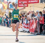 Flavia Stutz ist in Willisau eine Klasse für sich. (Bild: Philipp Schmidli (Willisau, 23. September 2017))