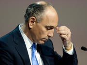 Novartis-Chef Joe Jimenez und andere Pharmamanager treffen sich am Dienstag mit US-Präsident Donald Trump zur Aussprache. (Bild: Walter Bieri/Keystone)