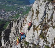 Anspruchsvoller Aufstieg zum Adlerspitz. (Bild: FotoDive)